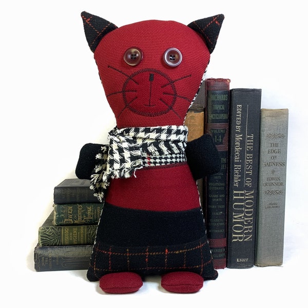 Handmade Cat Rag Doll Etsy