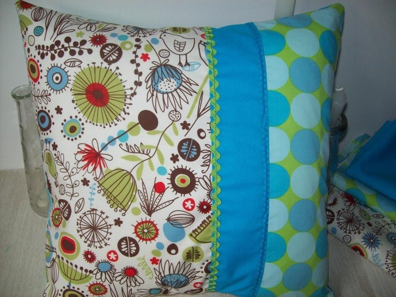 Panel Cushion Cover Pattern beginners very easy image 2