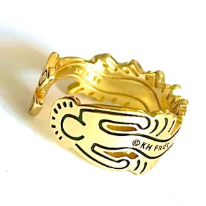 Keith haring ring pandora - Etsy 日本