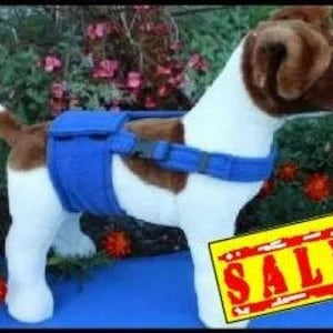 HAPPY JACK WRAP - Male Dog Diaper with Nonslip Adjustable Chest Strap