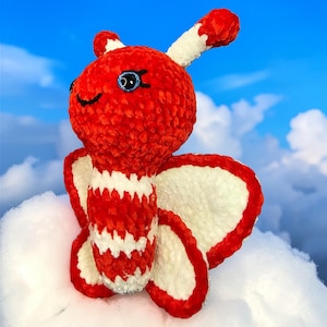 Whimsical Winged Wonder – Hand-Stitched Soft Butterfly Plushie