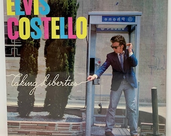 Vintage Promo 1980 Elvis Costello Taking Liberties (M) Vinyl LP Columbia Records JC 36839 - Unopened