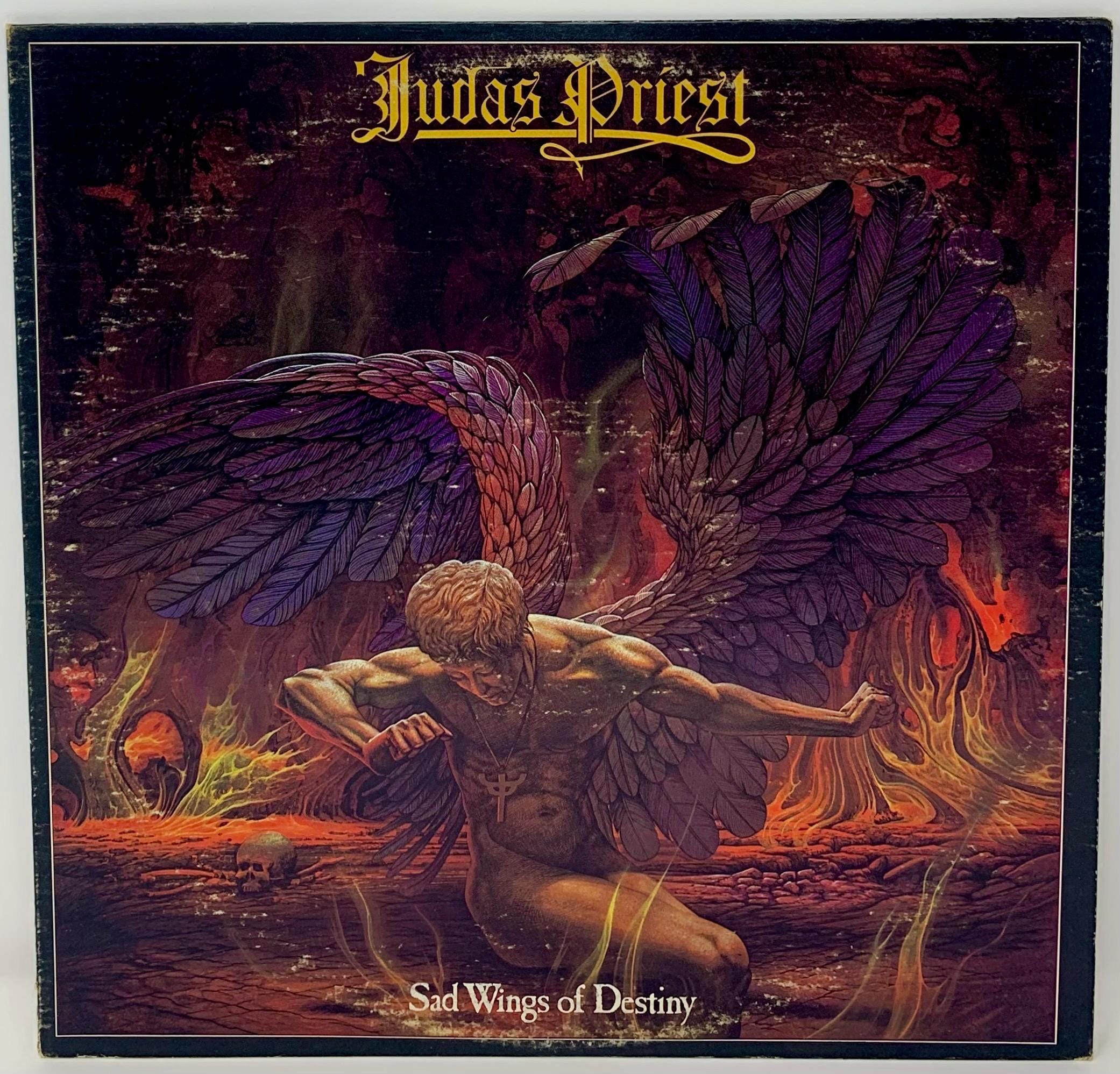 Authentic 1976 Judas Priest Sad Wings of Destiny (VG++)