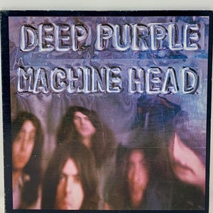 Vintage Deep Purple Machine Head (VG++) Vinyl LP Warner Bros. Records BS 2607 - Featuring Smoke On The Water & Highway Star