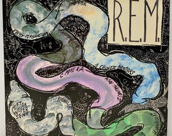 Vintage 1984 R.E.M. Reckoning (VG++) Vinyl LP I.R.S. Records SP70044 - Featuring (Don’t Go Back To) Rockville & So. Central Rain