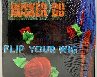 Vintage 1985 Hüsker Dü Flip Your Wig (VG++) Vinyl Lp SST Records SST 055 - Featuring Makes No Sense At All & Green Eyes