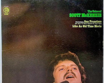Vintage 1967 Scott McKenzie The Voice Of Scott McKenzie (VG++) Vinyl LP Ode Records Z12 44002 - Featuring San Francisco