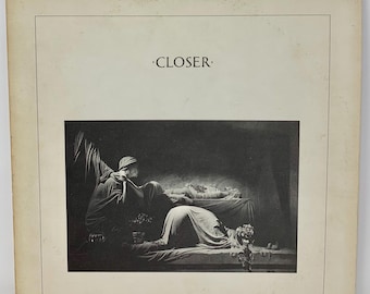 Vintage 1981 Joy Division Closer (VG+) Vinyl Lp Factory Records FACTUS VI - Featuring Isolation & Heart And Soul