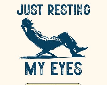 Funny Retirement Saying SVG: Lazy Dad Nap Quote (4 Versions Included)