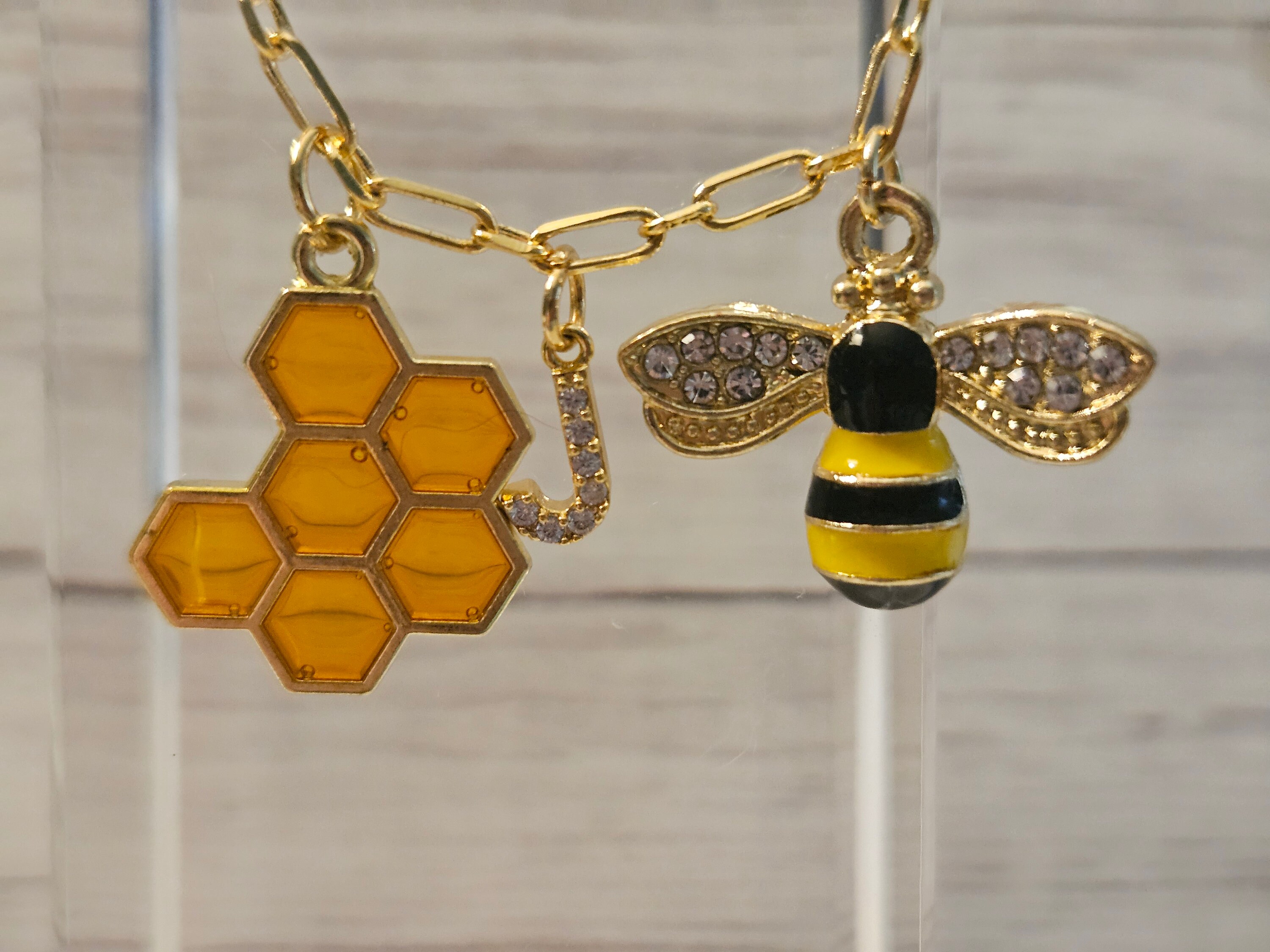 BEE LOVE GOLD BRACELET FULL DIAMOND