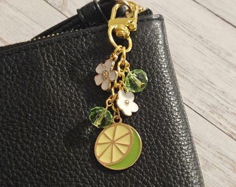 【JOSEMOON】 BAG CHARM Green Rope Bag Charms,stylish Bag Charm,y2k Rope Purese Charm Bag