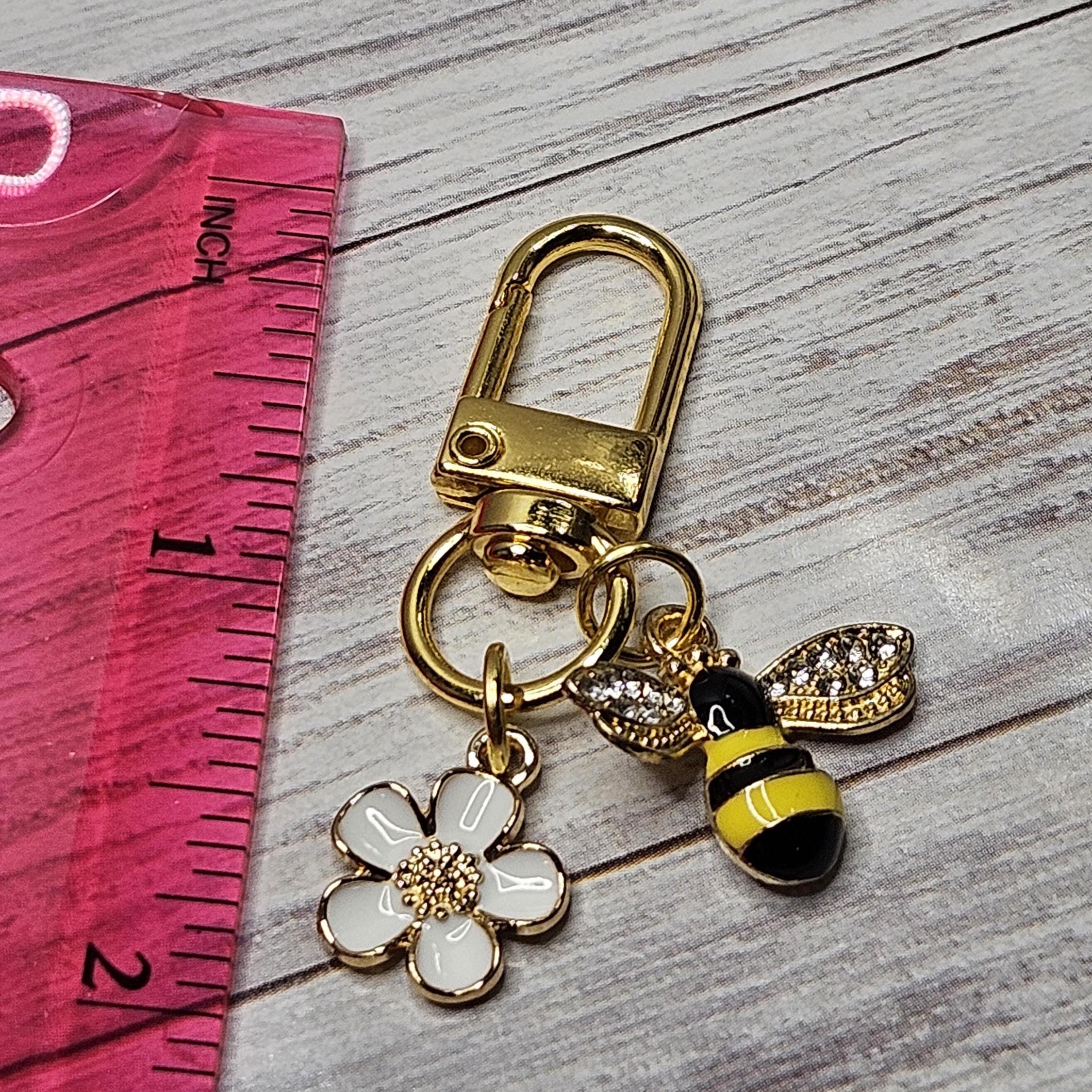Oblique Bee Bag Charm main image 1