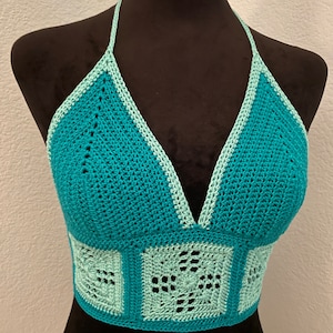 Crochet crop top