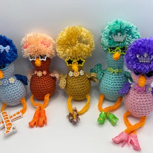Hand Gehäkelte Glamour Chick Puppe: Benutzerdefinierte Farben erhältlich
