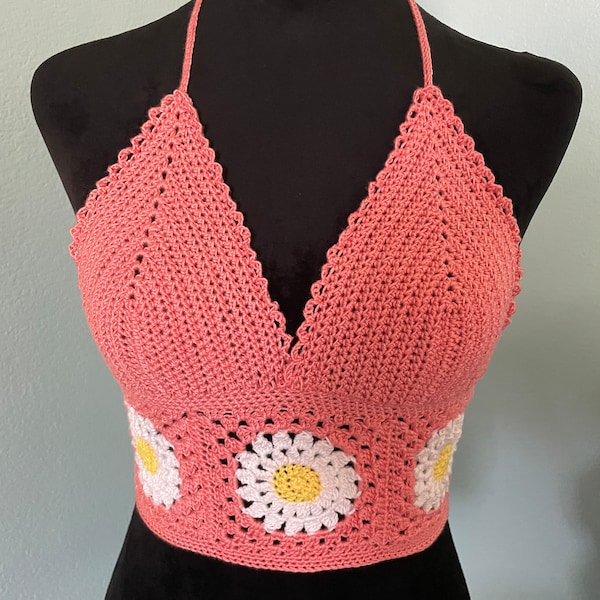 Crochet crop top