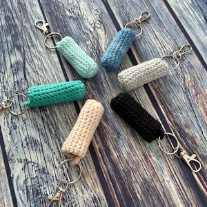 Chapstick Holder - Chapstick Holder Keychain - Lip Balm Holder - Lip Balm Holder Keychain - Lipstick Holder - Chapstick Pouch - Keychain