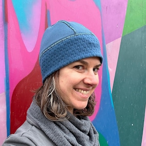 MESA Skull Cap in Polartec Hardface Fleece Midweight Recycled Jersey