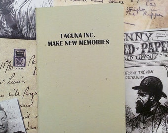 Pocket Notebook- Lacuna Inc. Make New Memories