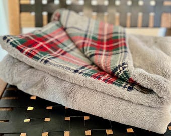 Manta a cuadros escoceses auténtica de diseño de lana Pendleton