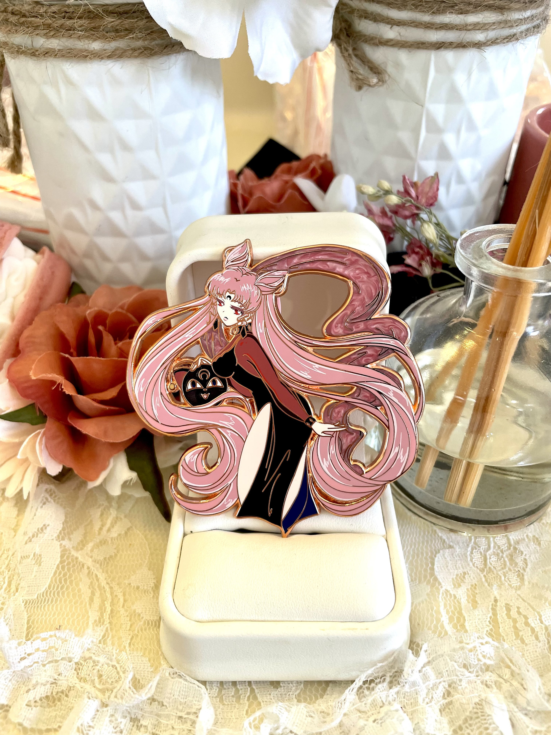 Sailor Moon Black Lady Pin - Etsy