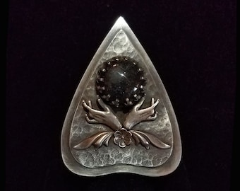 Planchette Ring, Sterling Silver, Spirits Divination, Magick Gothic Occult Witch Jewelry