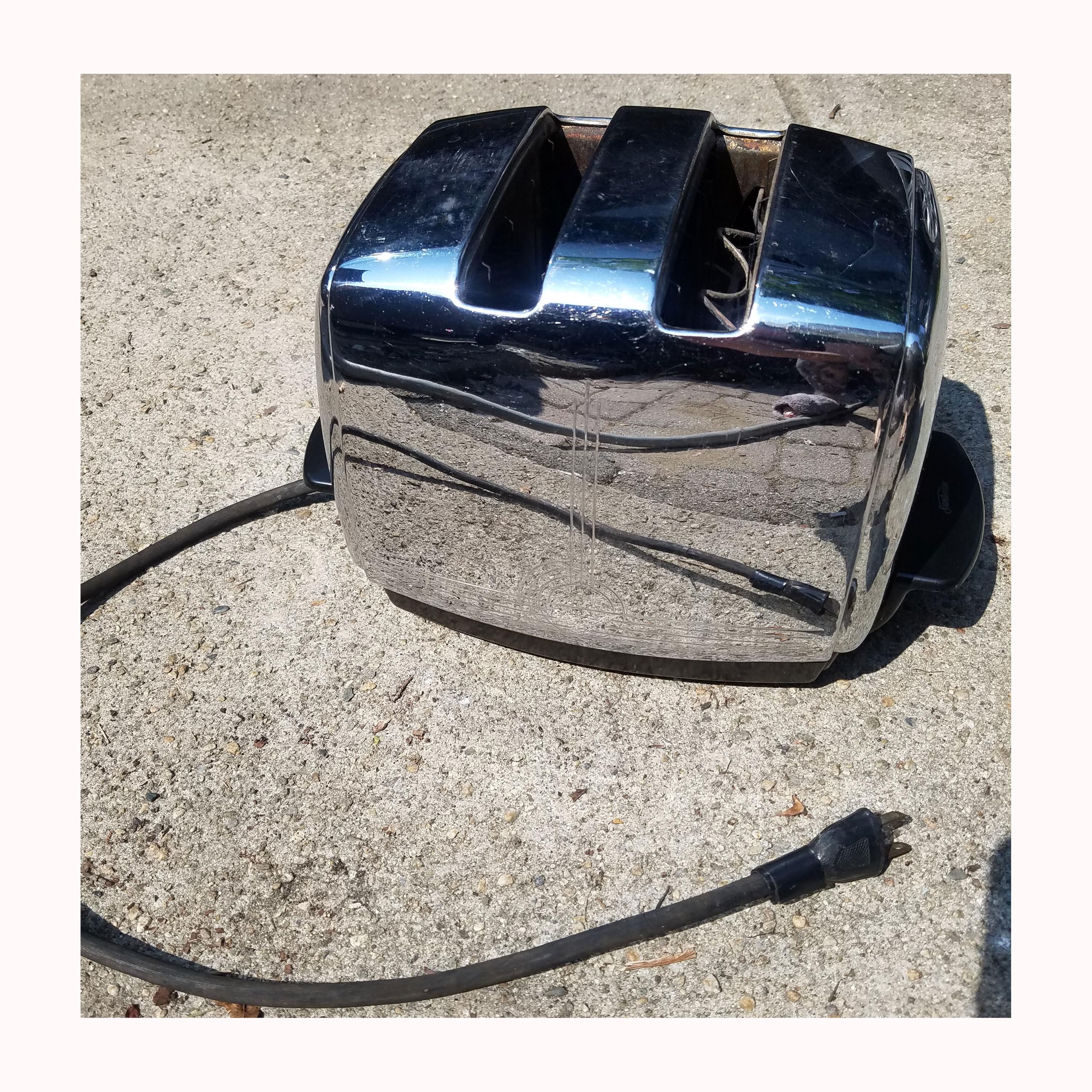 Vintage Chrome Toaster - Etsy