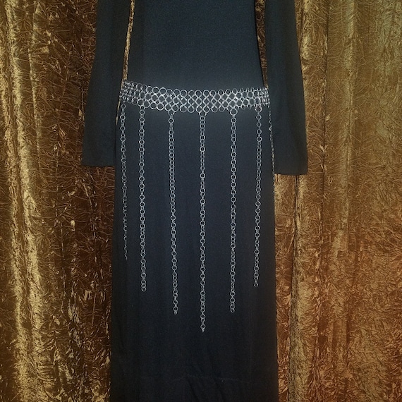 Vintage Chainmail Belt, Renn Costume, Game of Thrones… Gem