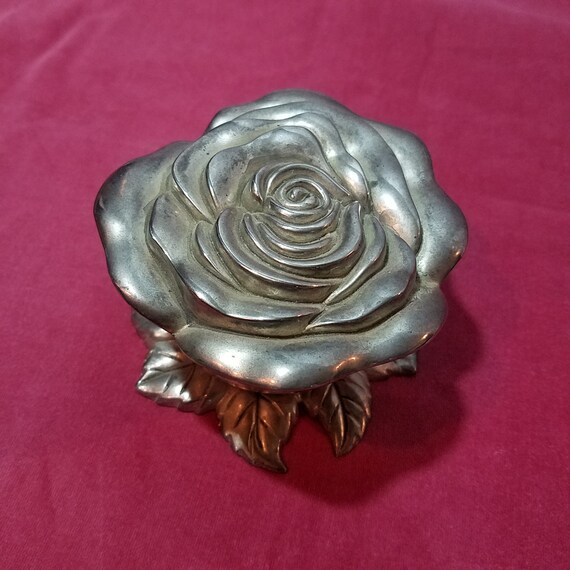 Vintage Godinger Silver Art Co. Victorian Rose Jew