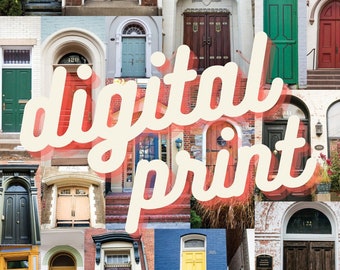 Digital Download Doors of Frederick Print