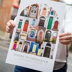 11x17 Doors of Frederick, Maryland Poster image 3