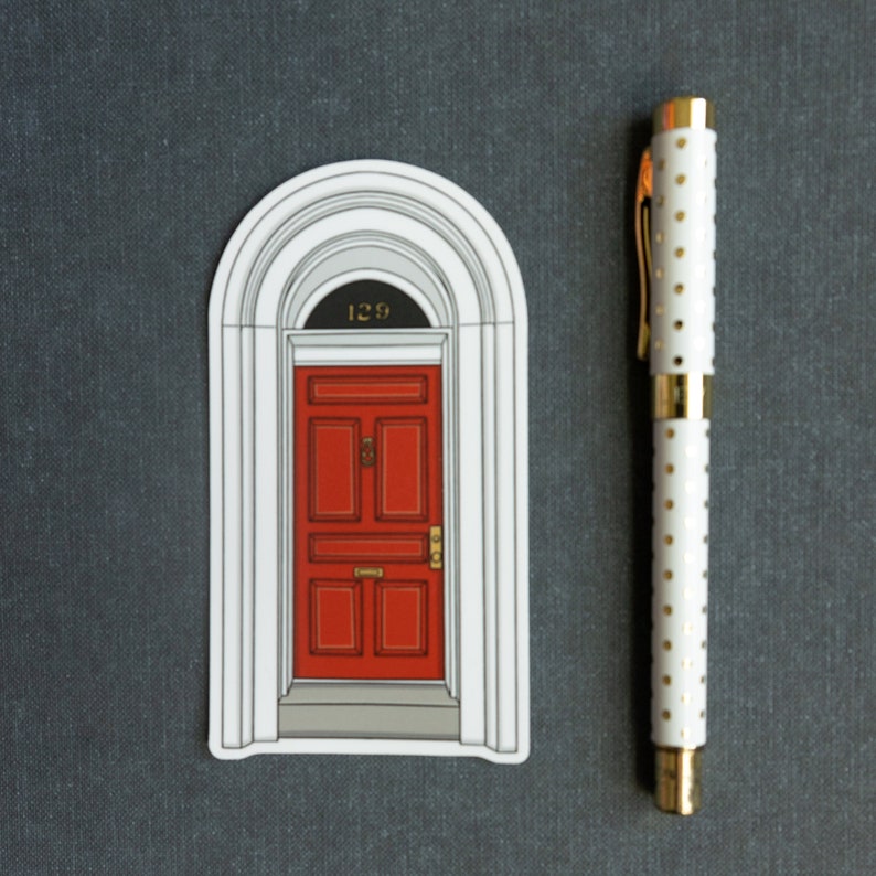 Set of 3 Doors of Frederick Maryland Stickers image 5