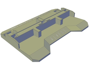 Aliens - Otro día glorioso en el Cuerpo - Organizador de cartas y fichas (archivos STL) (versiones internacionales incluidas)