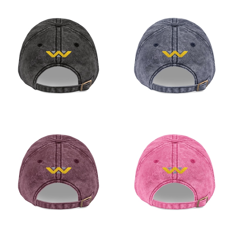 Weyland-Yutani Distressed Cap - Alien Series Vintage Embroidered Hat, Building Better Worlds image 6