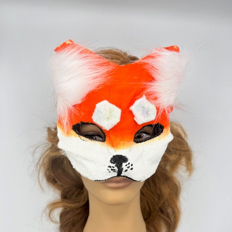Red Fox Therian Mask Etsy Red Fox Therian Mask Etsy