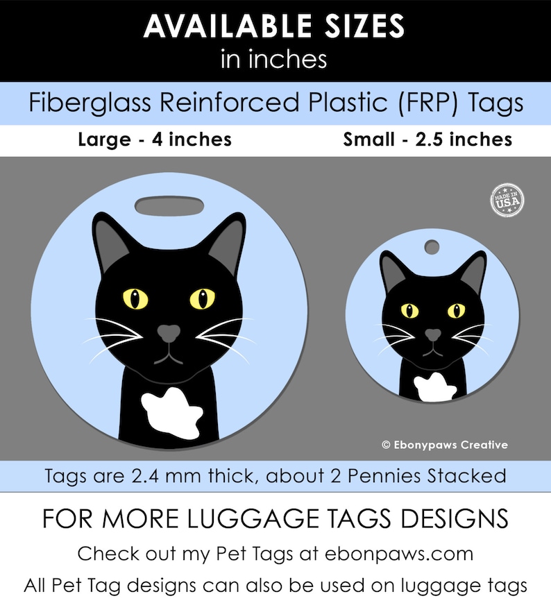 Luggage Tag These Aren't the Bags You're Looking For Round Plastic Bag Tag image 3