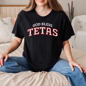 God Bless Texas Funny Southern Pride Patriotic T-Shirt, Cowboy Western Tee, Texas Lover Gift, Vintage Country Style Shirt