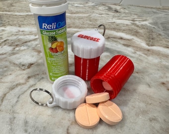 Emergency Glucose Keychain (2 pack!!)