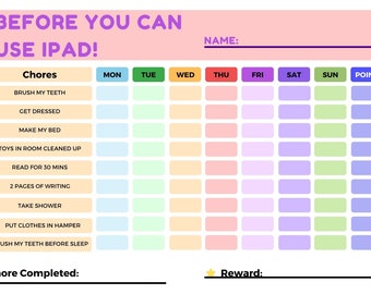 Chore chart