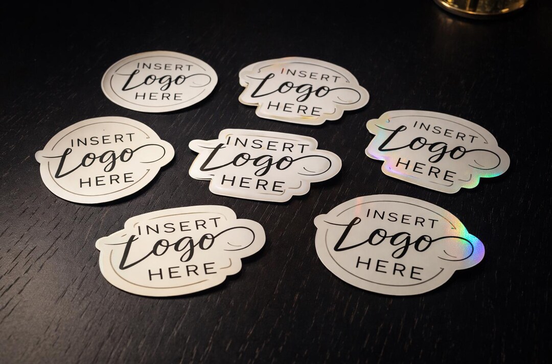 Custom Logo Stickers - Bundles Available - Etsy