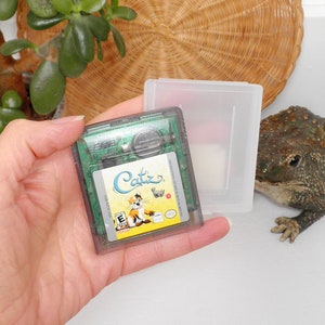 Vintage 1999 Nintendo Game Boy Color CATZ Cartridge Video Game with Case 1990s Retro Gaming Nostalgia Collectible 90's Toy System E Everyone