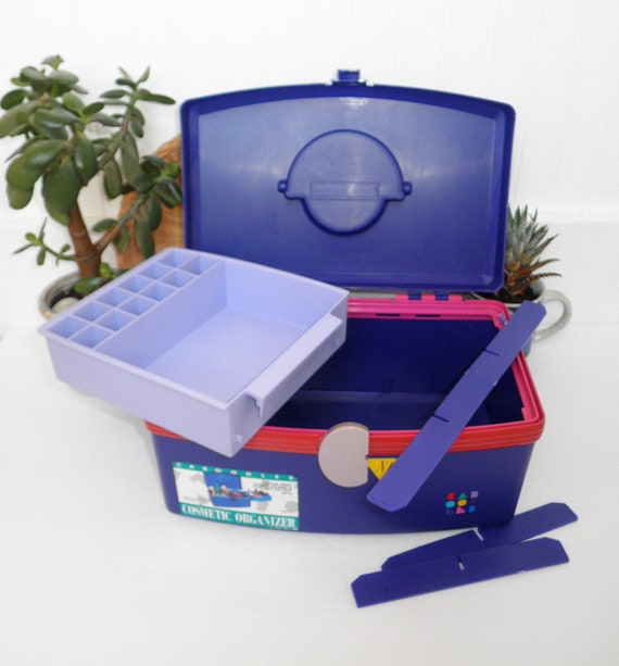 Vintage 1980s CABOODLES Cosmetic Organizer with O… - image 8