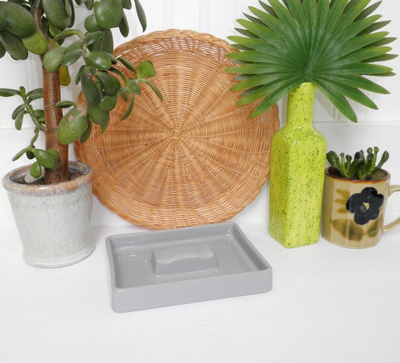 Vintage 1960s Kohler Company Promotional Porcelain Ceramic Ashtray