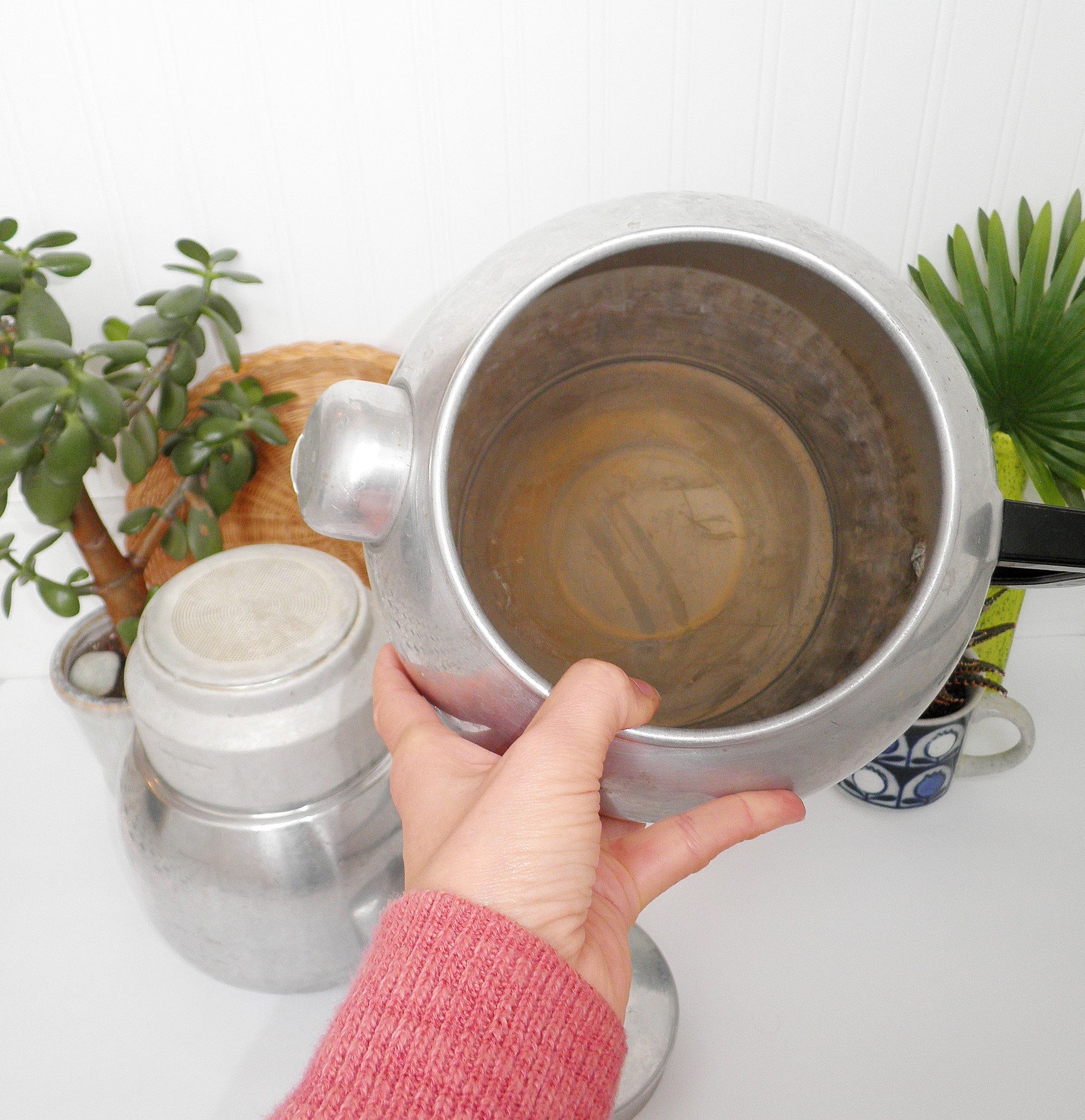 Vintage 1950s West Bend Aluminum Co. 18 Cup Kwik Drip Coffee