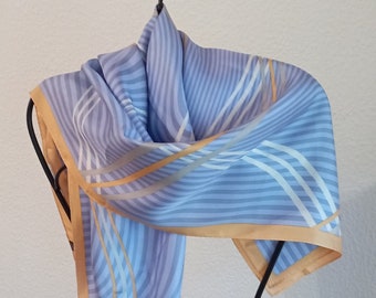 Vintage Designer Scarf made from 100% Pure Silk by Christian Fischbacher