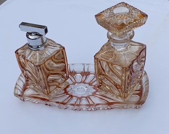 Rare Art Deco Dressing Table Set from the 1920-30s