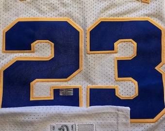 Michael Jordan #23 Chicago Bulls Signed LANEY HIGH SCHOOL Jersey Hologram with On-Line Authentication