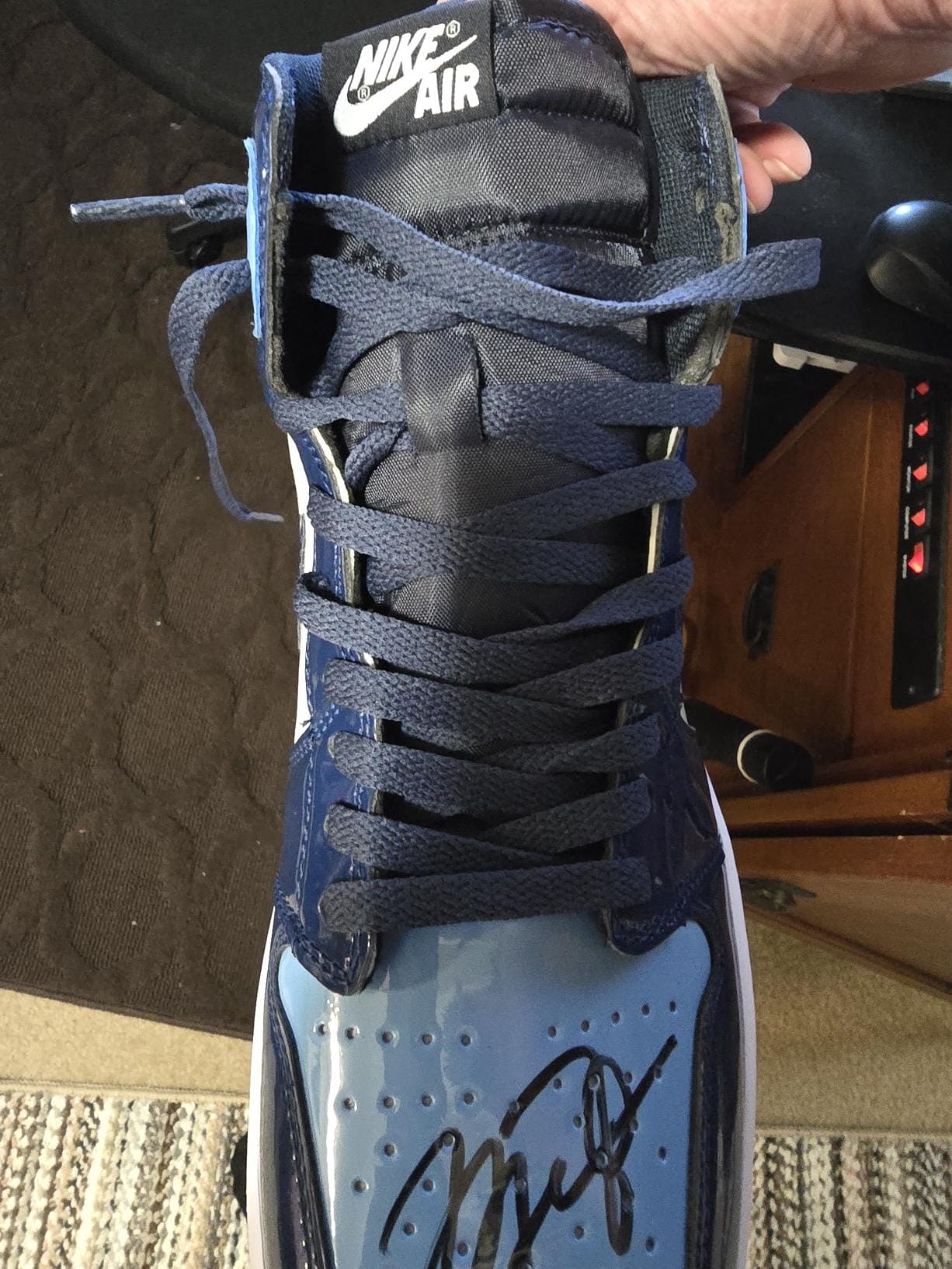 マイケル・ジョーダン シカゴ・ブルズ #23 直筆サイン入り レトロ