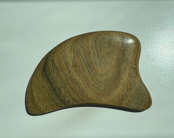 Sandalwood Gua Sha Tool - Handcrafted Facial Massager for Radiant Skin & Relaxation