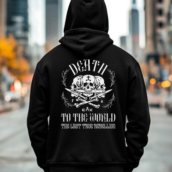 Orthodox Christian Hoodie, Death to the World Simplified, Orthodox