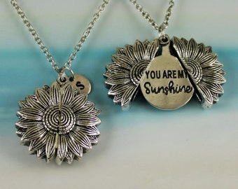 You are my sunshine necklace sunlight sign message charm bangle keyring bookmark